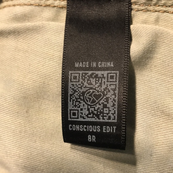 EXPRESS Straight Ankle High Rise Jeans - Picture 7 of 13